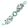Blue Chalcedony, Amazonite and Chrysoprase Bracelet by Sajen