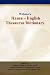 Book Websters Hausa - English Thesaurus Dictionary