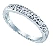 0.15CTW DIAMOND MICRO PAVE MENS RING Size 10