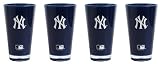 MLB New York Yankees 20-Ounce Insulated Tumbler 4 Pack