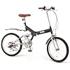 B-GROW 20インチ折畳み自転車 艶消しカラーシリーズ グローイングフラット 艶消しブラック BF206 -BK