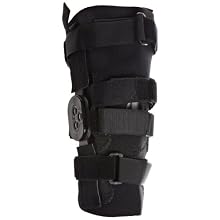 Scott Specialty 3530-258-400 Hinged Knee Support with Universal Felt Butress, Medium, 13" Length