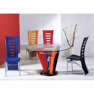 Global Furniture USA Neville Casual Multi-Color Dining Table