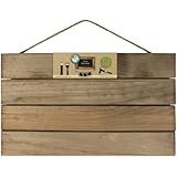 Bottle Cap  PLT10WW Pallet, 10-Inch x 18-Inch, Weathered Wood