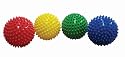 Sensory Balls 4 Pack: Solid Red, Blue, Green, Yellow