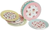 Rosanna Chelsea Flowers Gift-boxed Dessert Plates, Set of 4
