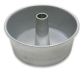 GS Designs Aluminum-Clad Commercial-Grade 9-2/3-by-3-2/5-Inch Angel Food Cake Pan