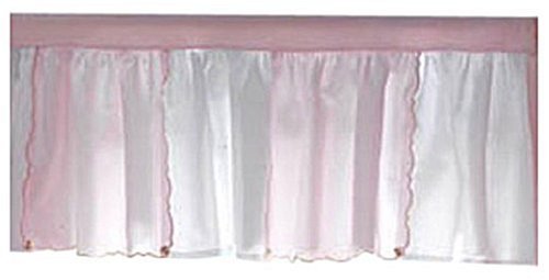 Picci Dafne Coordinating Window Valence in Pink and White