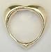 Sterling Silver 6 Heart Napkin Rings S/N: #337