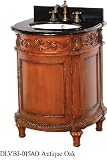 Dreamline Single Door Antique Bathrom Vanity Set