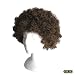 Search : Economy Brown Afro Wig ~ Halloween 1960s or 1970s Costume Party Wig