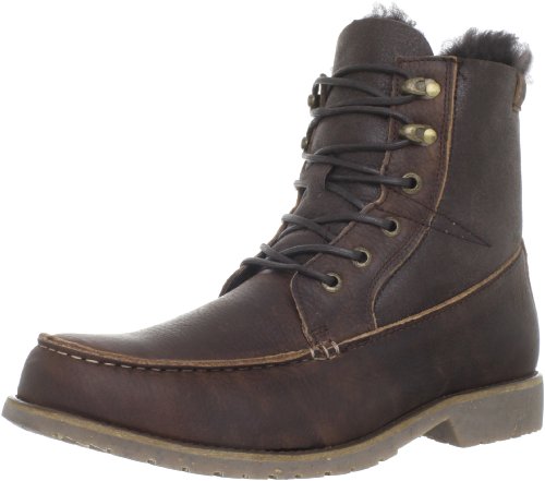 EMU Australia Men's Ellis Boot,Chocolate,10 M US