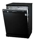 LG D1454BF 14 Place Setting Steam Direct Drive Dishwasher Black  from LG