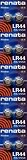 10 X Renata LR44 batteries