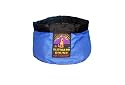 Kyjen Outward Hound Port-a-Bowl-Blue, 40 Ounce