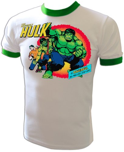  1976 Vintage Mego Style Marvel Comics The Incredible Hulk t-shirt from DC COMICS