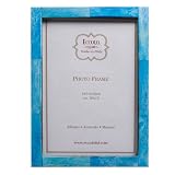 Turquoise Bone Frame, 4x6"