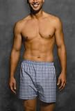 Hanes Classics Mens  Woven Dark Solid and Stripe Boxer, 2 Pack