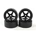 Pre-mounted Drift Tires (4) 26mm: Tt01