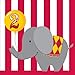 16-Count Paper Lunch Napkins, Circus Time 2nd Birthday
