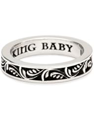 King Baby Stackable Floral Patten Ring