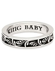 King Baby Stackable Floral Patten Ring