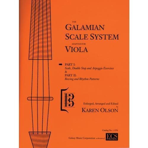 Galamian, Ivan - Galamian Scale System - Viola - arranged and edited by Karen Olson - EC Schirmer