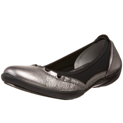 Fly Flot Women's Bellisimo Flat,Pewter,37 EU 