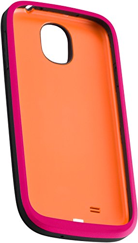 Ventev Powercase 2300 for Samsung Galaxy S4 - Retail Packaging - Black/Pink