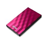 Silicon Power Diamond D10 Portable External Hard Drive - Pink (SP010TBPHDD10S3P)