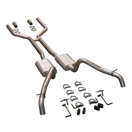 Flowmaster 17129 Header-back System - Dual Rear Exit - American Thunder - Moderate/Aggressive