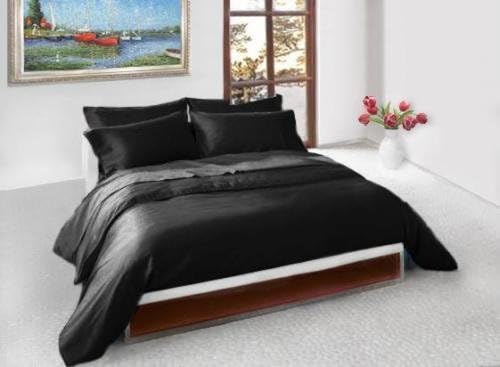 ULTRA SOFT DEEP POCKET BED SHEET SET - STYLISH COLORS!(California King /Black)