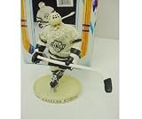 **PLAYOFF SPECIAL**LOS ANGELES KINGS NHL Santa Figurine /Santa Hockey Player with Hockey Stick Made by Flambro