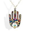 Blue Hamsa Necklace