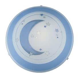 Eglo 83955A Speedy, Multi-Colored, 1-Light Children's Light Fixture by Eglo