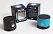 Portable Bluetooth 4.0 Mini Speaker ● Apple, Samsung, Mobile Device & Cell Phone Compatible ● High Quality Speakerphone with Sound Amplifier for Hands-Free Calling by bePowered® ● Turquoise