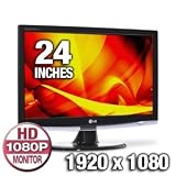 LG W2453V-PF 24-Inch Class Widescreen LCD Monitor (Gloss Black)
