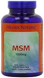 Higher Nature Msm Sulphur 180 Tablets