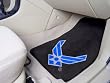 Air Force Falcons universal fit Carpet 2 Pc Car Floor Mat (Rug)