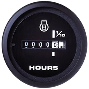 Sierra International 62719P Premier Marine Hour meter Gauge by Sierra International