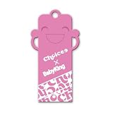 【8GB】 Choicee 超カワイイ♪USBフラッシュメモリ USB2.0対応 Baby King スマイル ピンク CHUSBS8GPK