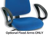 Trexus Optional Arms Fixed for Office Chair [Pair]