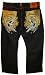 Men's Ed Hardy Jeans Black Denim w/ Stones Available in Several Sizes