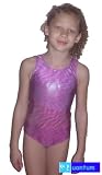 Tank Shades of Purples Nylon with Clear Dots, 3 Toddler
