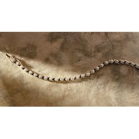 Jacquelin Farre Genuine Diamond Tennis Bracelet by Bracelets Diamond