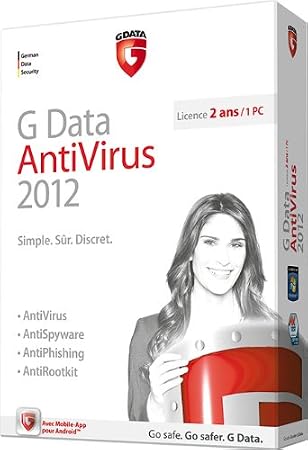 G Data antivirus 2012 (1 poste, 2 ans)