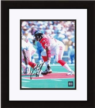 Jonathan Ogden Autographed Baltimore Ravens 8x10 Pro Bowl Photo - Custom Framed