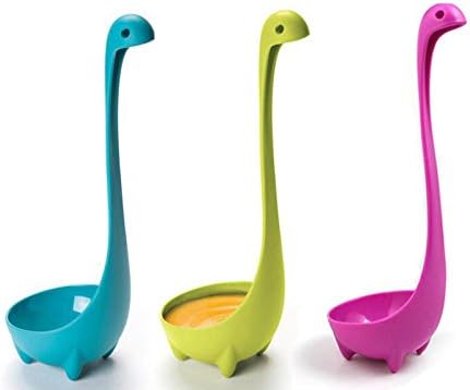 ShineVGift Nessie Soup Ladle (3 Color Pack)