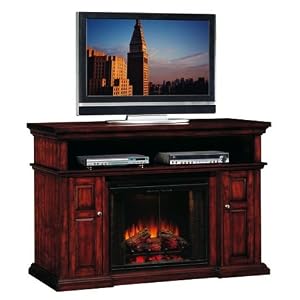 Home Theater Electric Fireplace by Classic Flame in Burnished Walnut - Pasadena - 28MM468WAL-0502