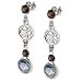 Denver Nuggets Crystal Logo Earrings